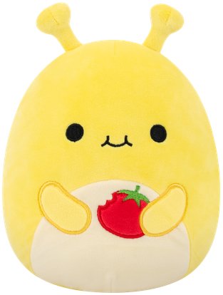 Squishmallows Žlutý banánový slimák Zarina