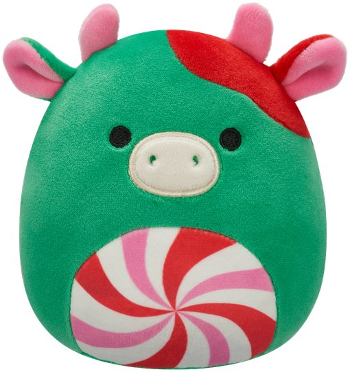Squishmallows Kráva s lízátkovým bříškem Ruben