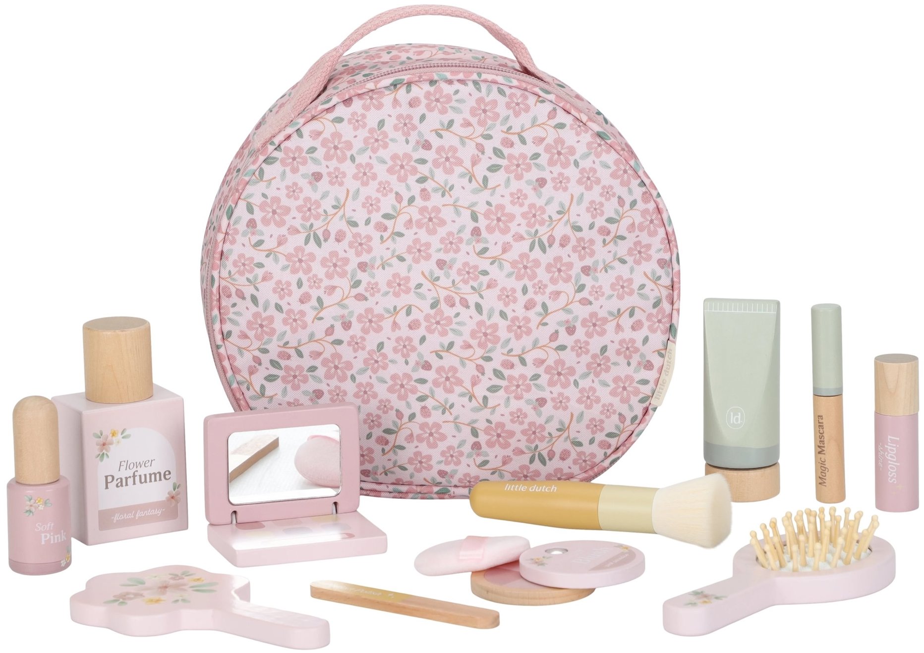 Little Dutch Kosmetická taštička s příslušenstvím Pink