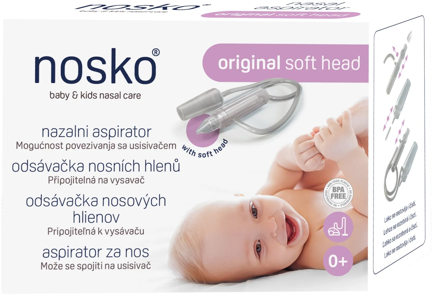 NOSKO Soft Head odsávačka