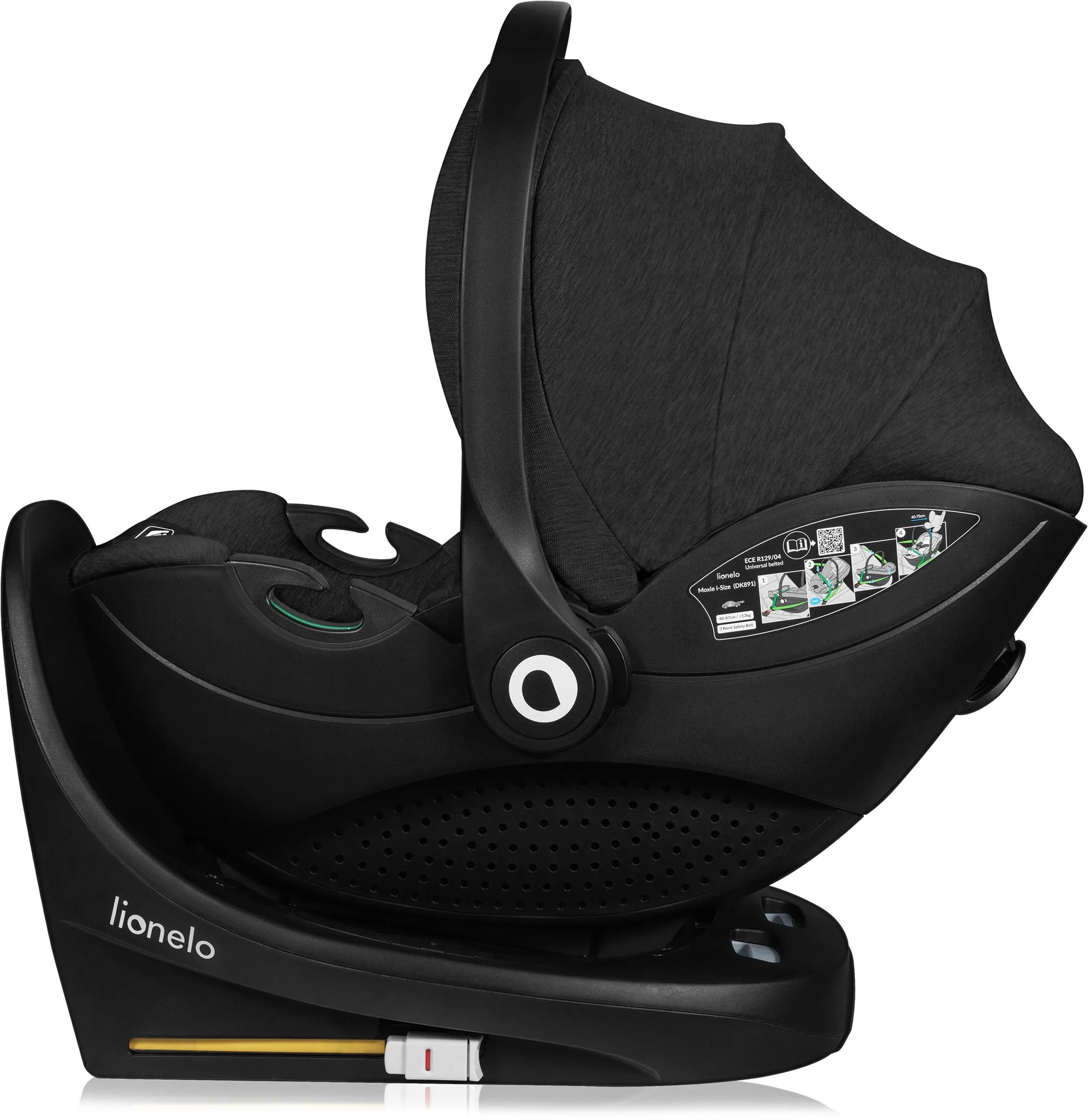 Lionelo Moxie i-Size Set Black Carbon