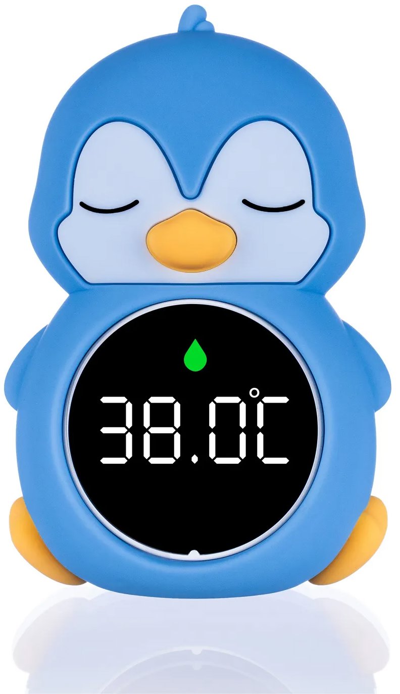 Zopa Silikonový teploměr 3v1 Penguin
