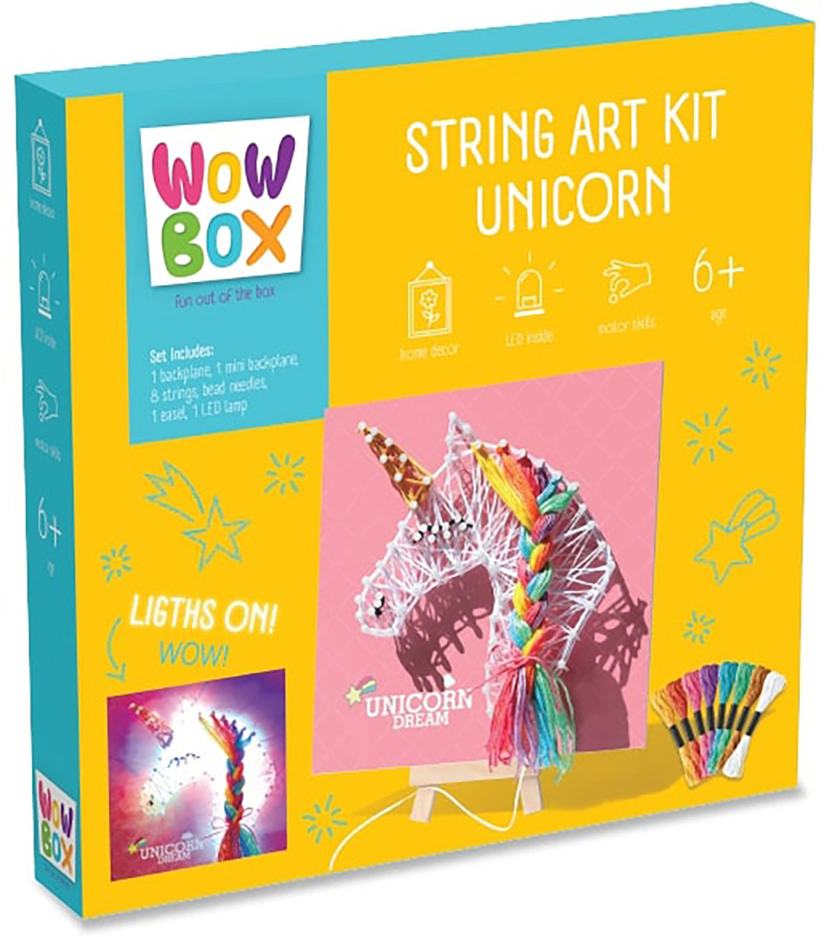 Wow Box Jednorožec LED