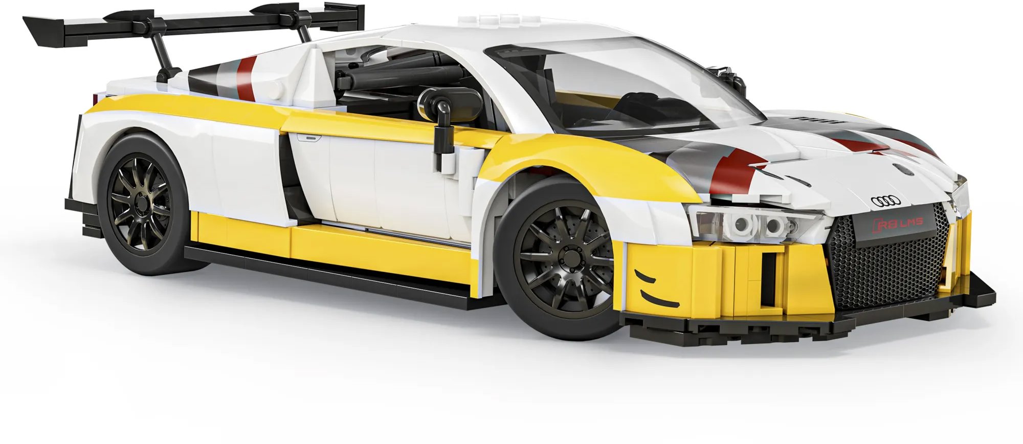Mattel Brick Shop Hot Wheels Elite Series ´15 Audi R8 LMS