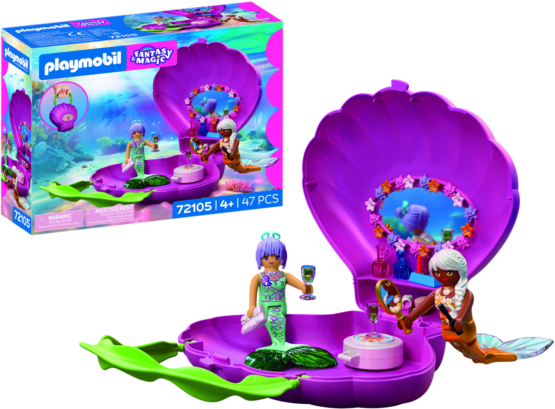 Playmobil 72105 Kabelka - Mušle s mořskými pannami