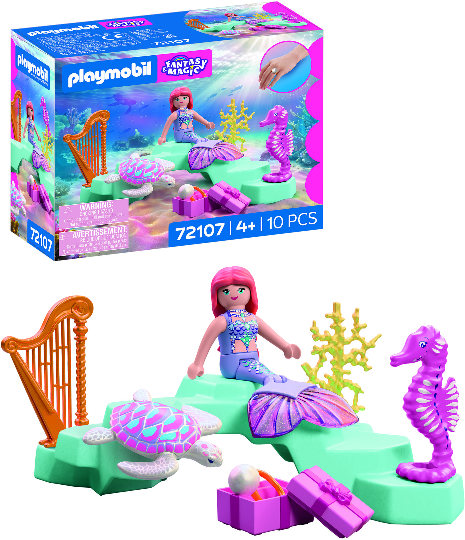 Playmobil 72107 Mořská panna s dárkem