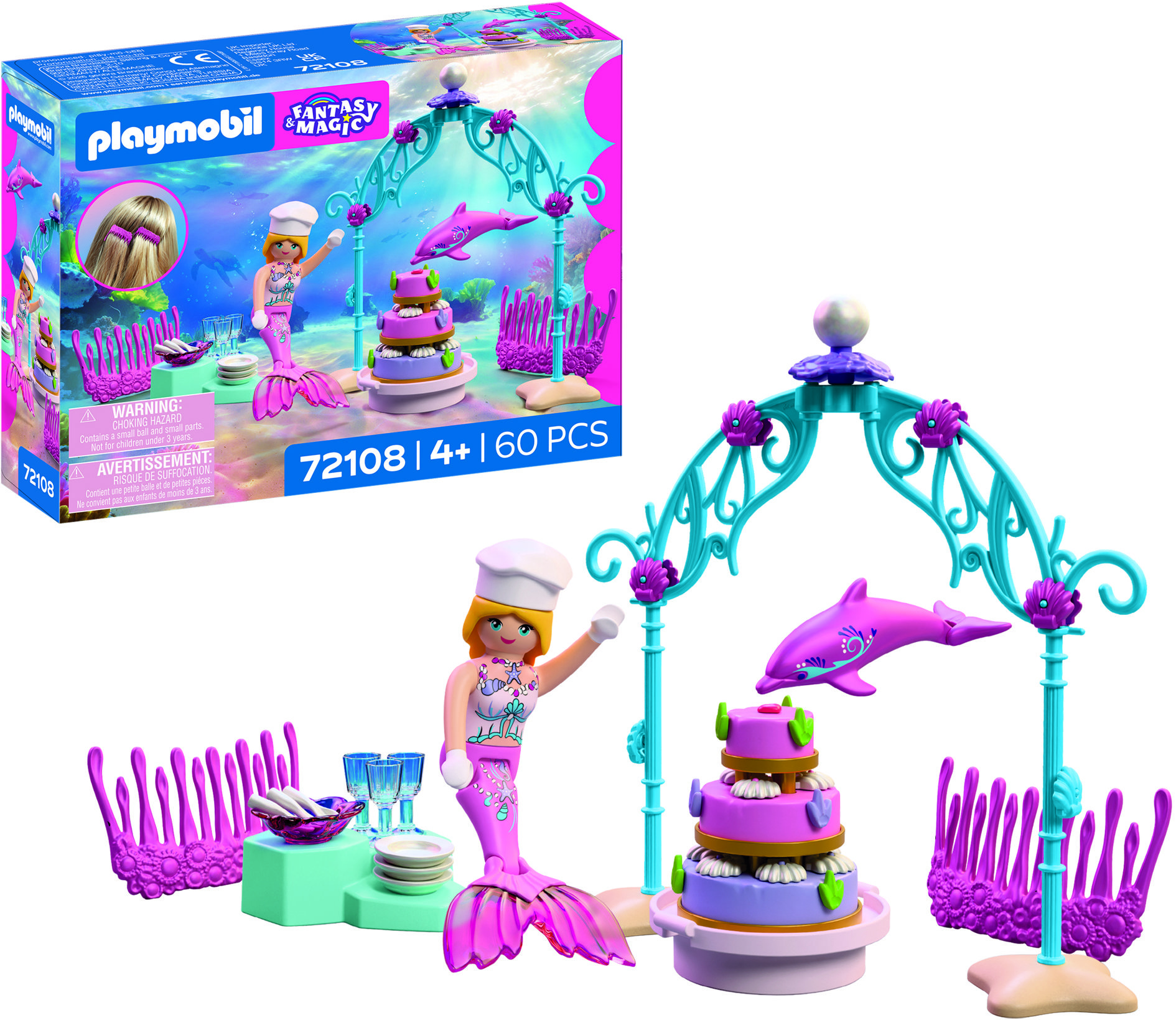 Playmobil 72108 Podvodní svatební hostina