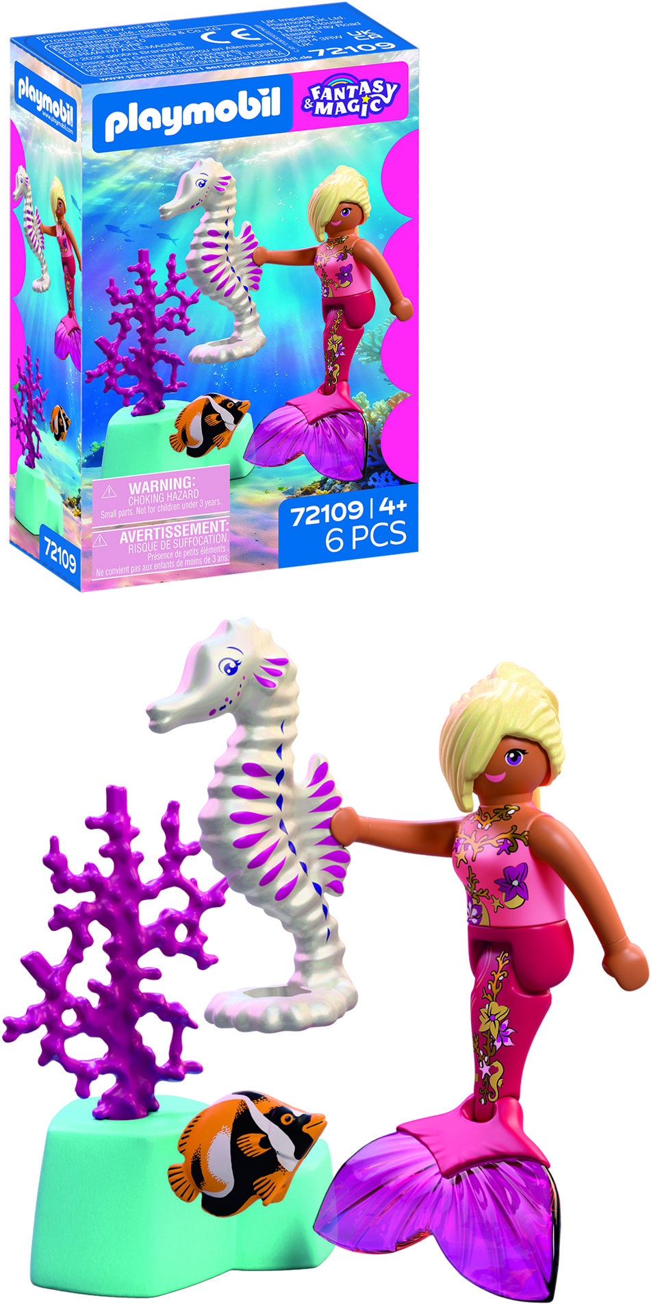 Playmobil 72109 Mořská panna s mořským koníkem