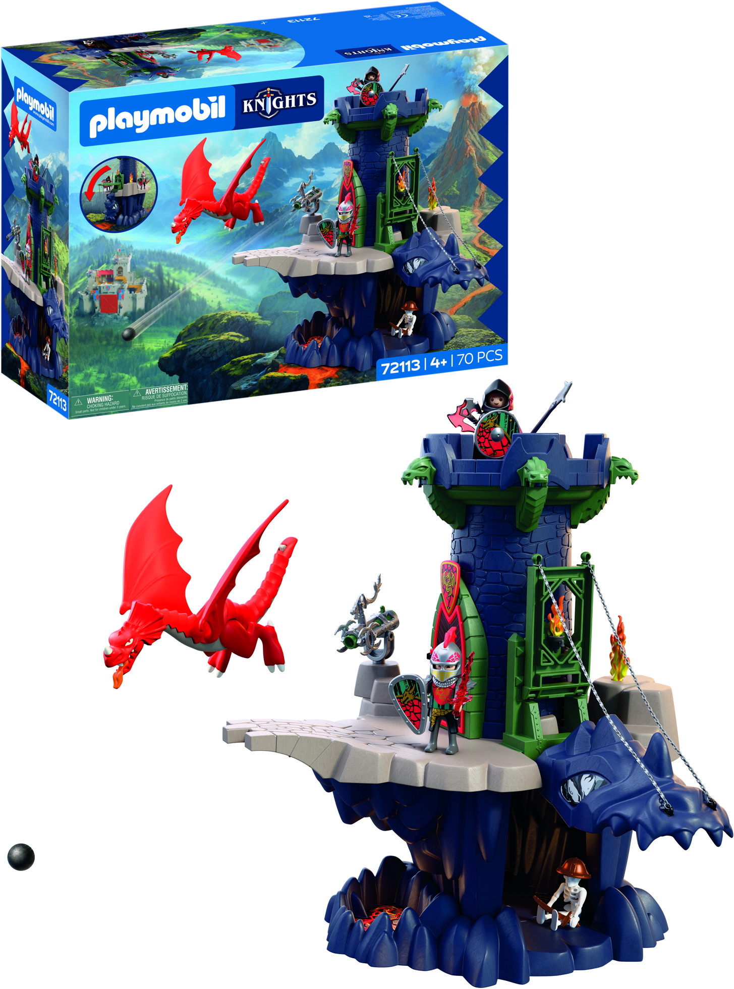 Playmobil 72113 Věž Dračích rytířů
