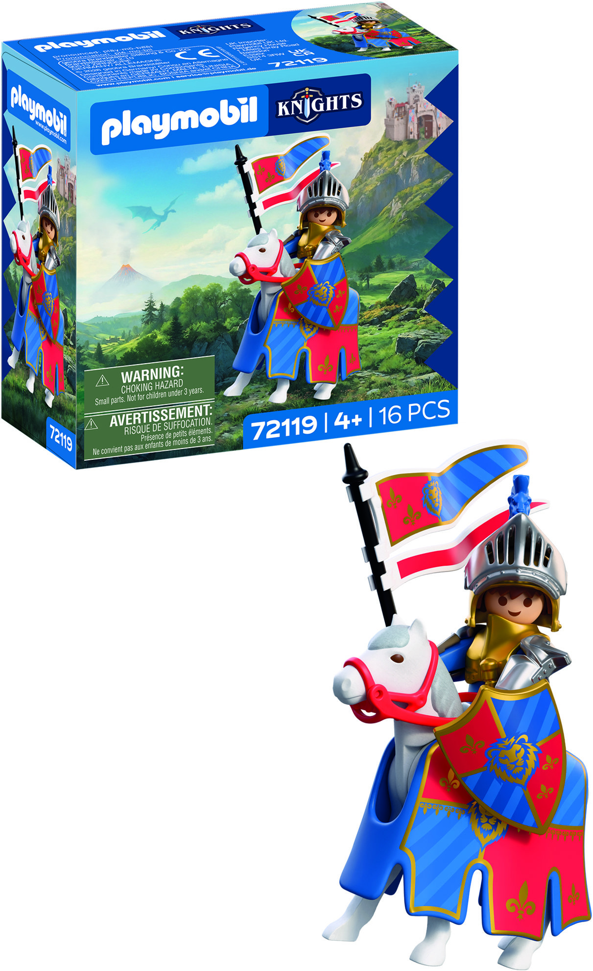 Playmobil 72119 Velitel Lvích rytířů