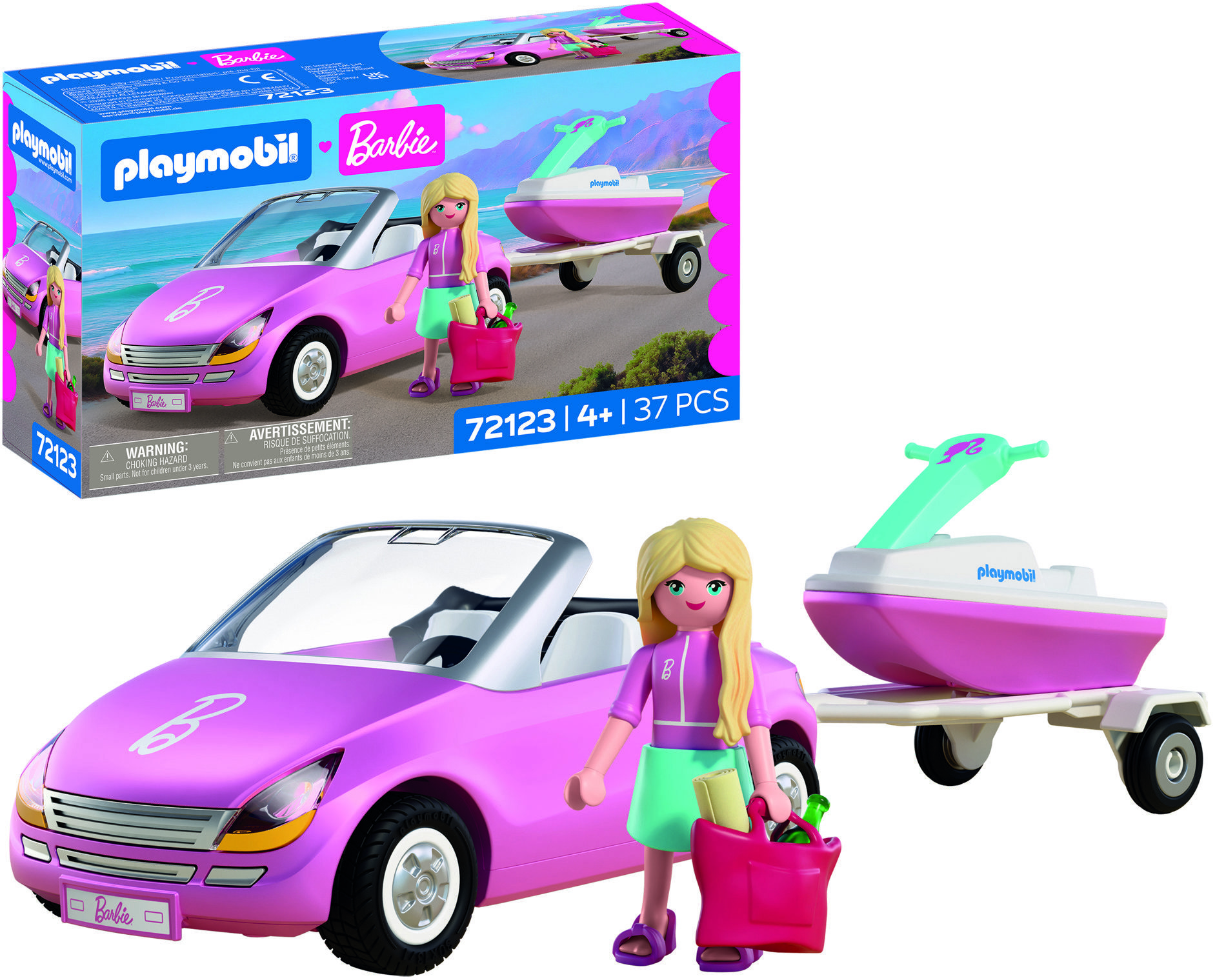 Playmobil 72123 Barbie Kabriolet