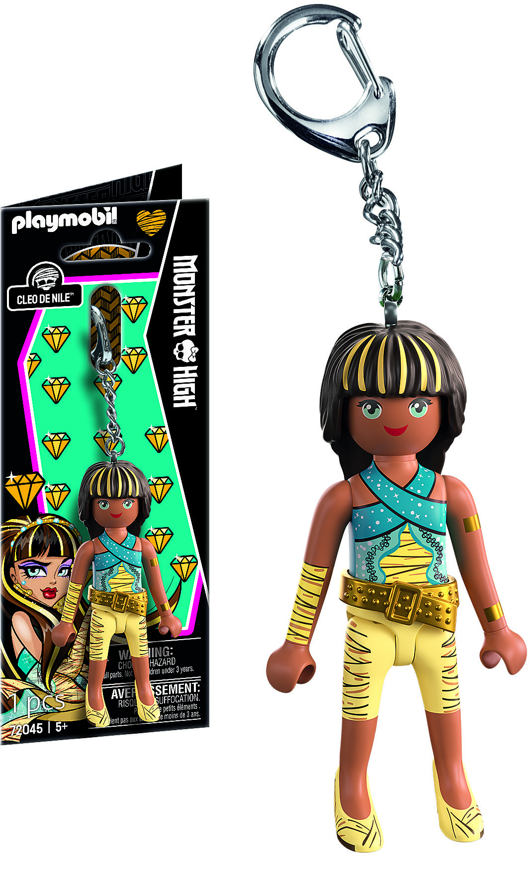 Playmobil 72045 Monster High Cleo De Nile přívěsek