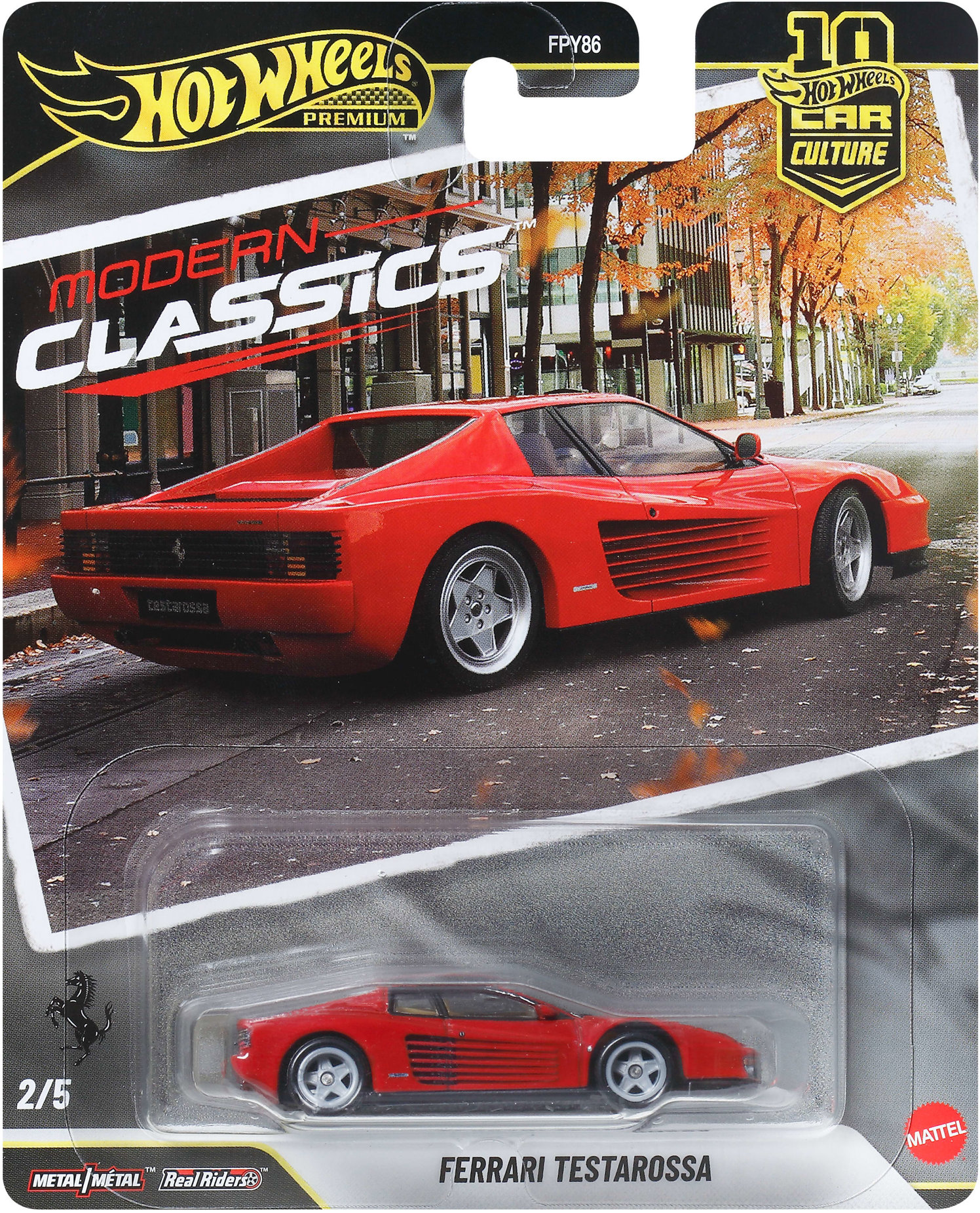 Hot Wheels Premium Car Culture Testarossa