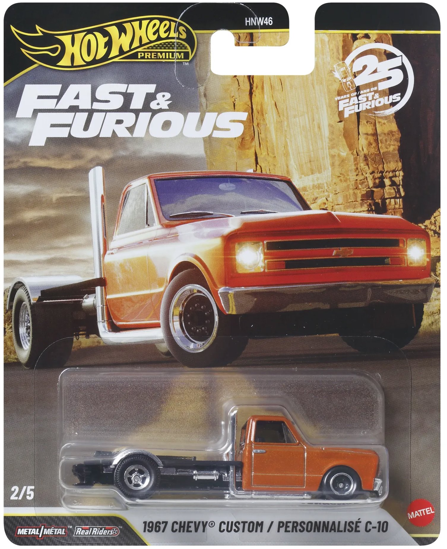 Hot Wheels Premium Fast & Furious 1967 Chevy® Custom C-10
