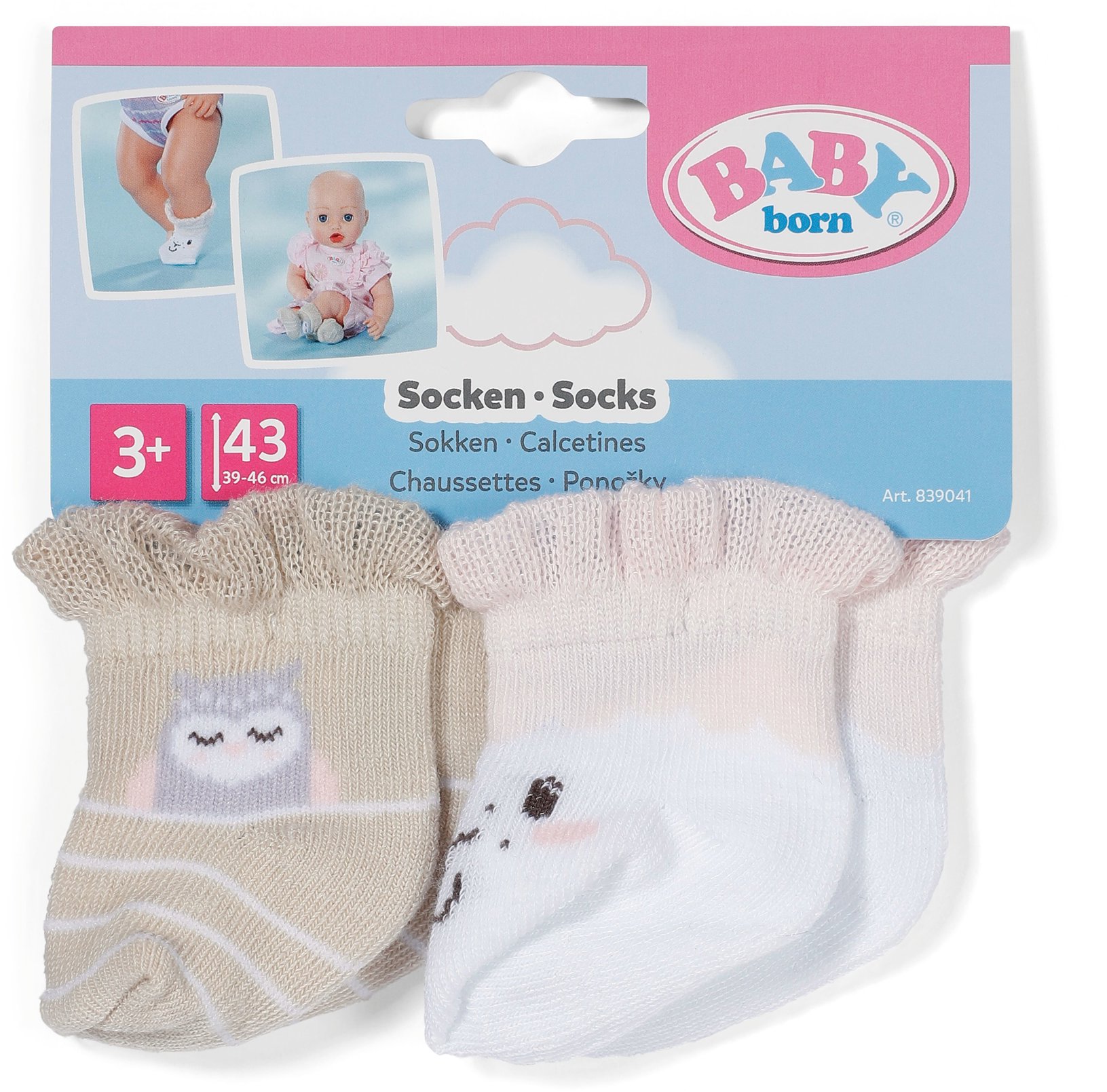 BABY born Ponožky ovečka