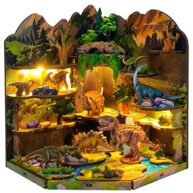 Dvěděti Miniatura domečku Tajná lesní říše