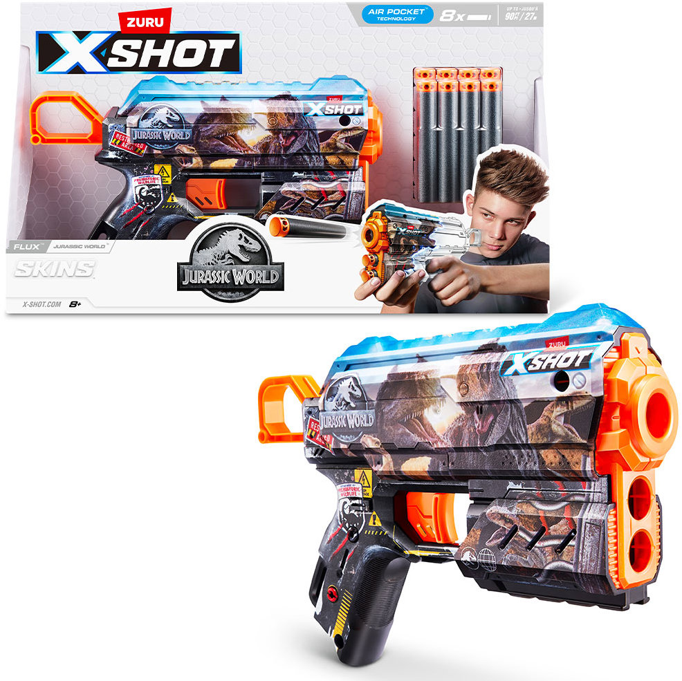 X-Shot Jurský svět - Skins Series