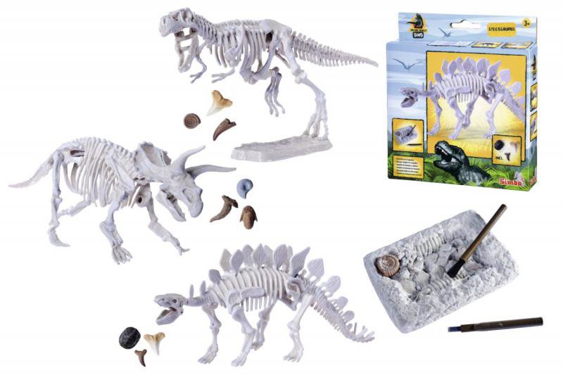 Simba Sada na vykopávání dinosaura