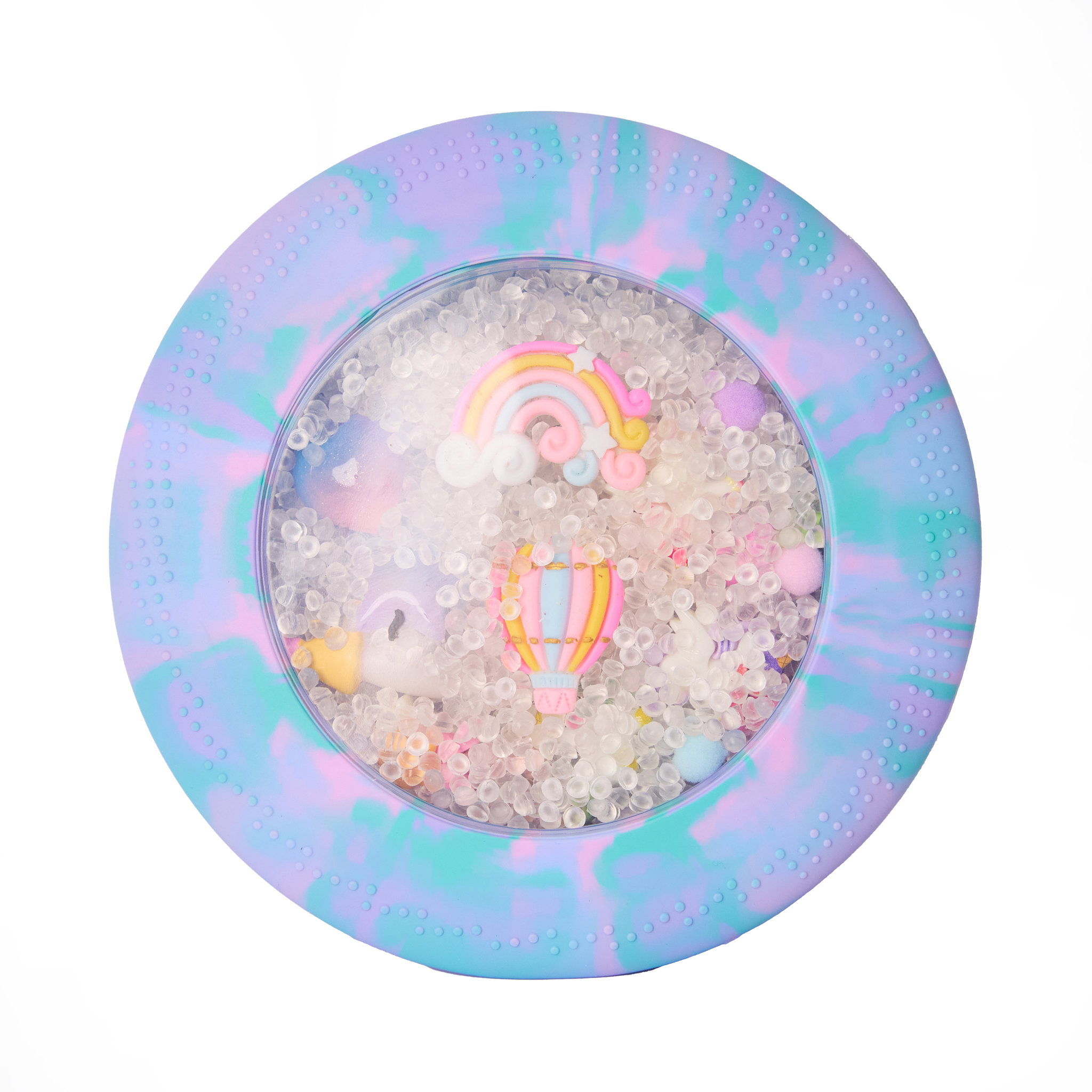 Jellystone Designs Senzorický disk Peekaboo Jednorožec