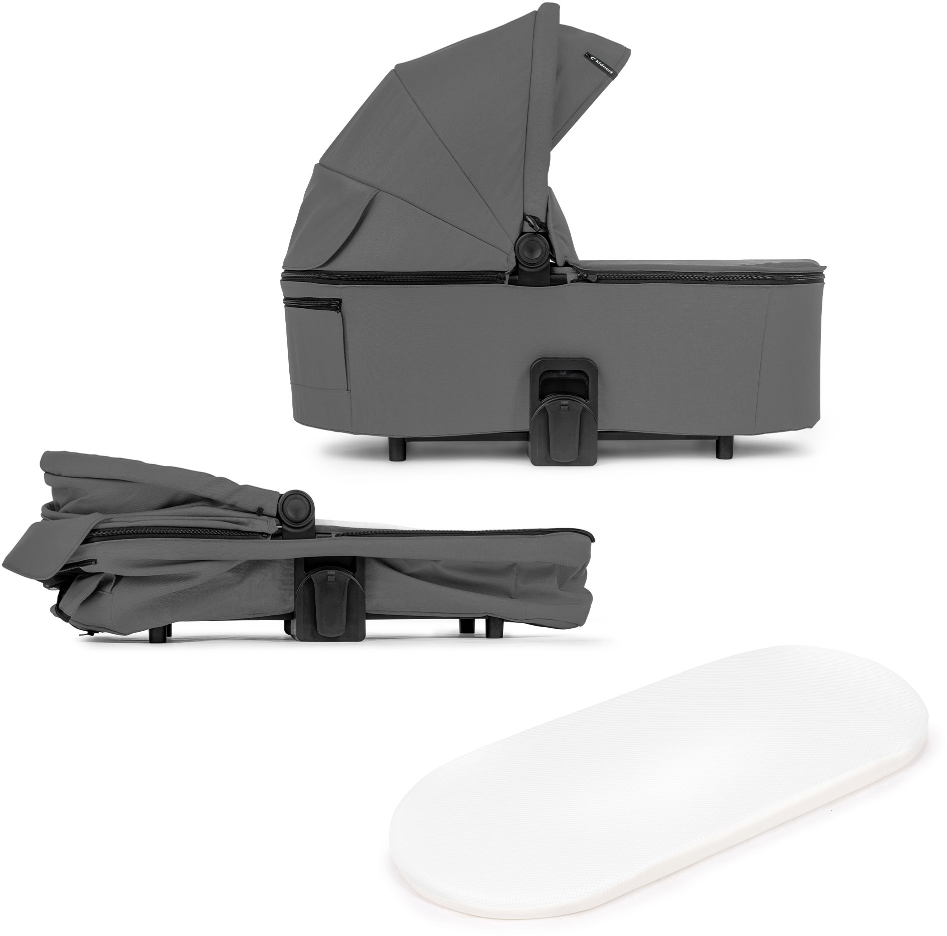 Kidnort Älskar tmavě šedá