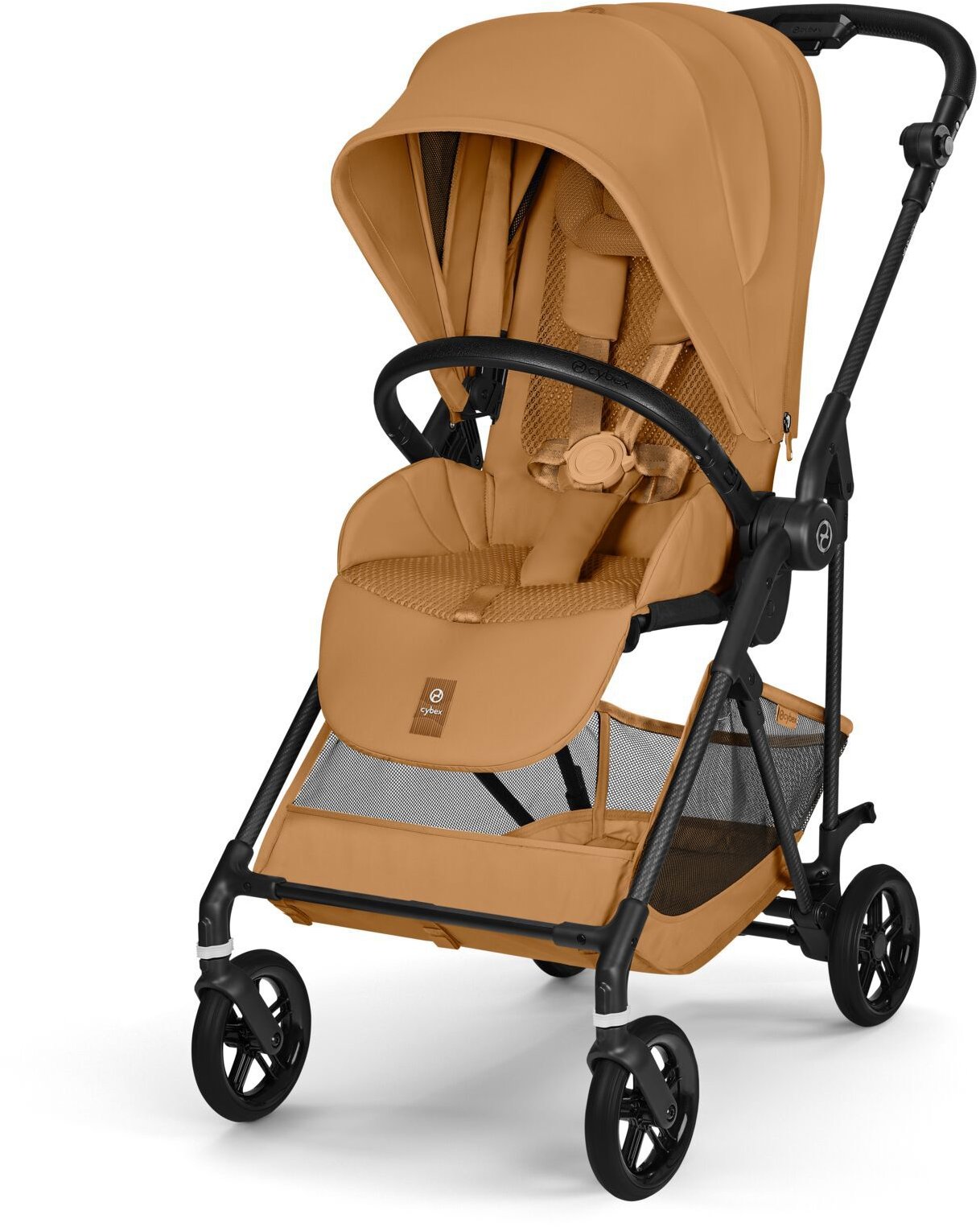 Cybex Melio Carbon Cinnamon Yellow/Dark yellow