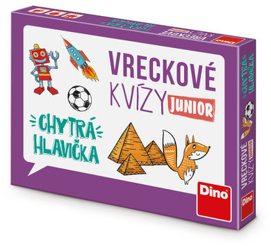Dino Kapesní kvízy junior – Chytrá hlavička SK