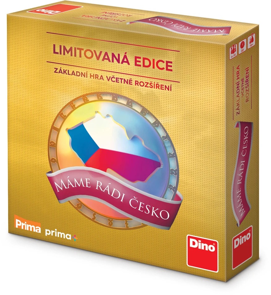 Dino Máme rádi česko limitovaná edice
