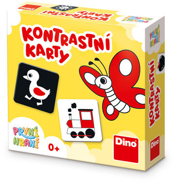 Dino První hraní: Kontrastní karty