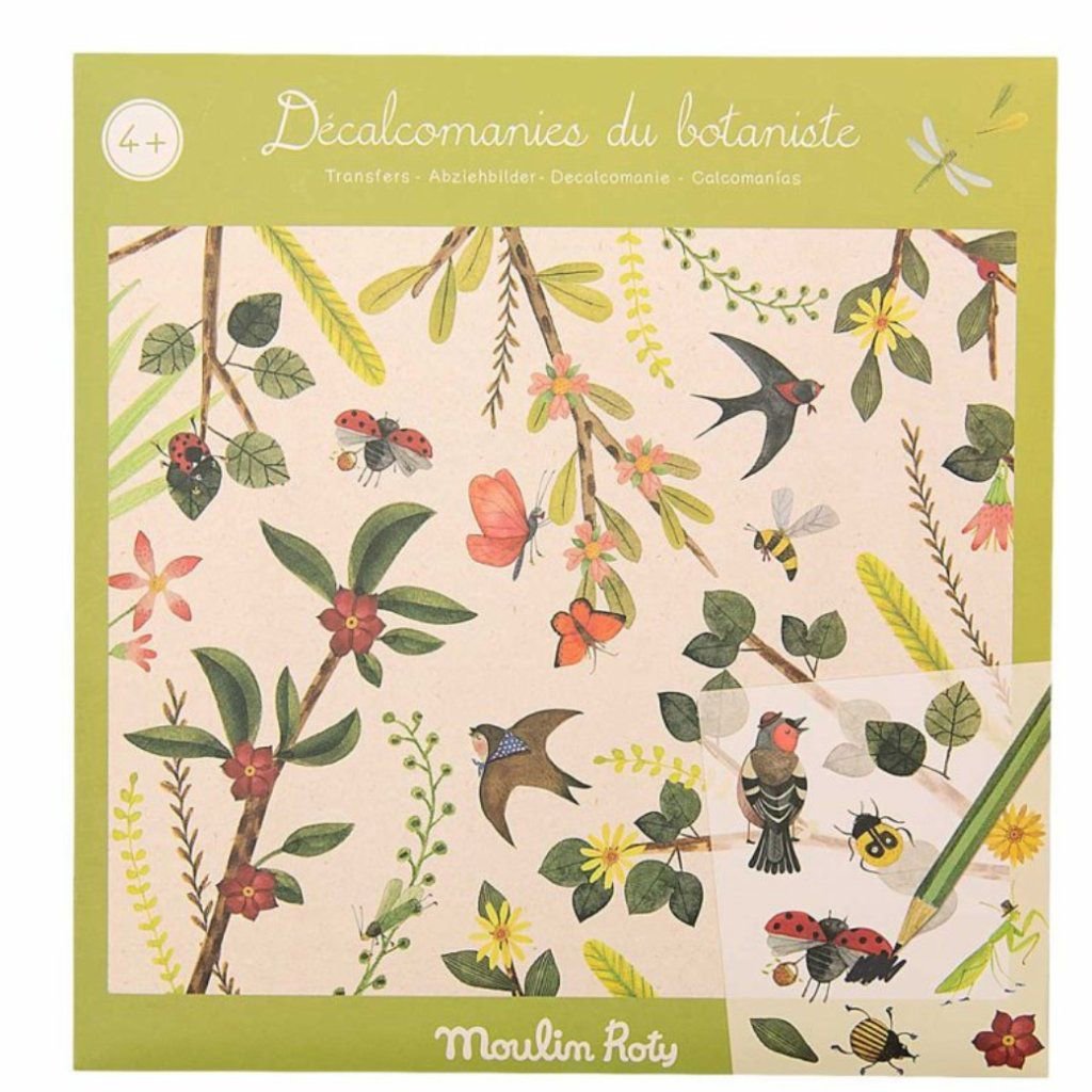 Moulin Roty Propisovací obrázky Botanist