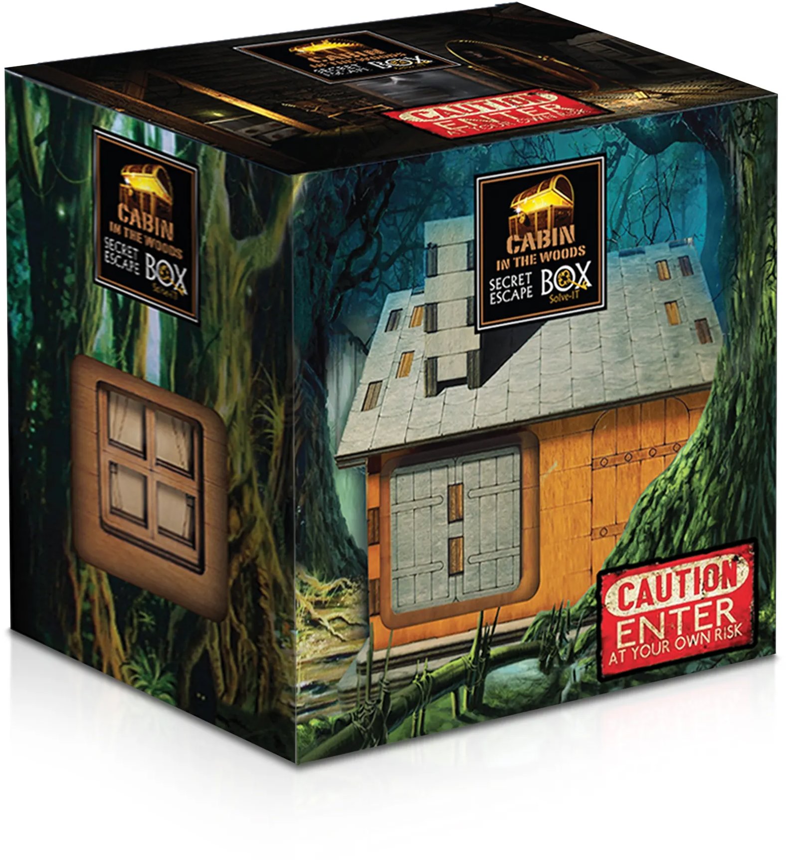 Huzzle Secret box - Cabain in the woods