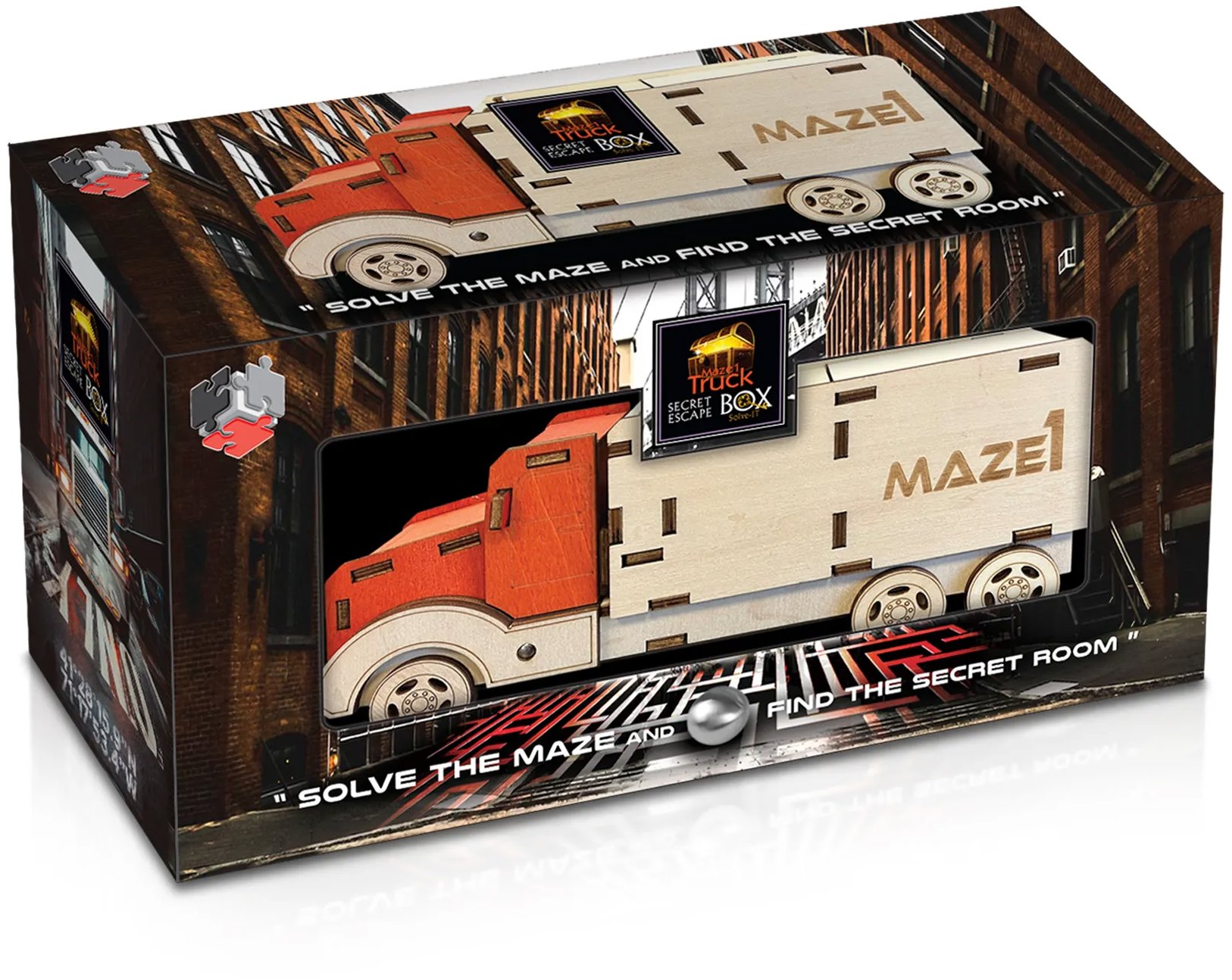 Huzzle Secret box - Maze 1 Secret