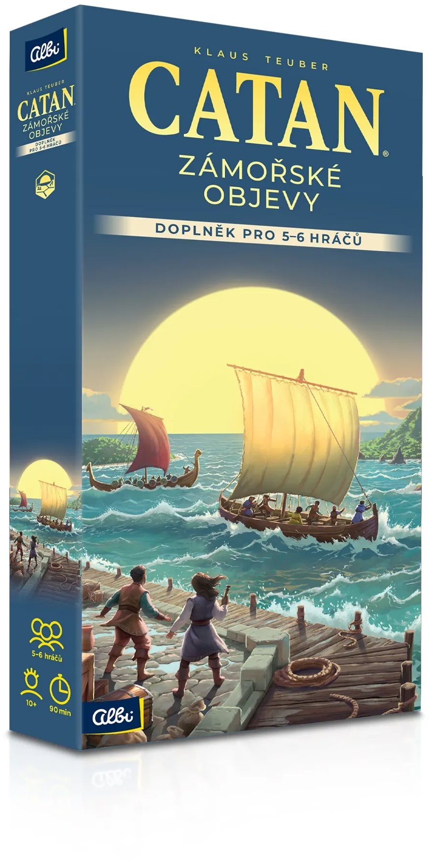 Catan - Zámořské objevy 5-6 (redesign 2025)