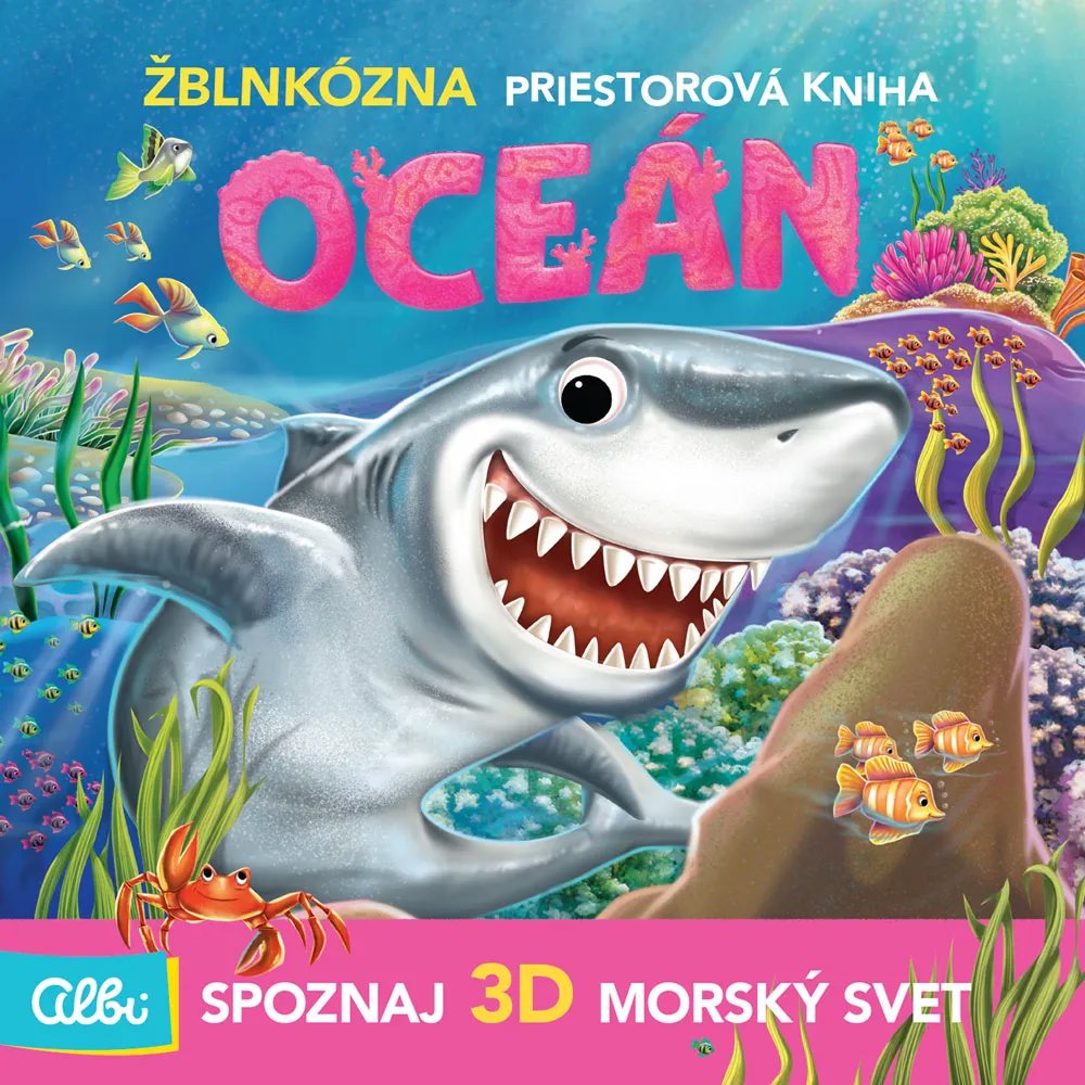 Priestorová 3D kniha - Oceán
