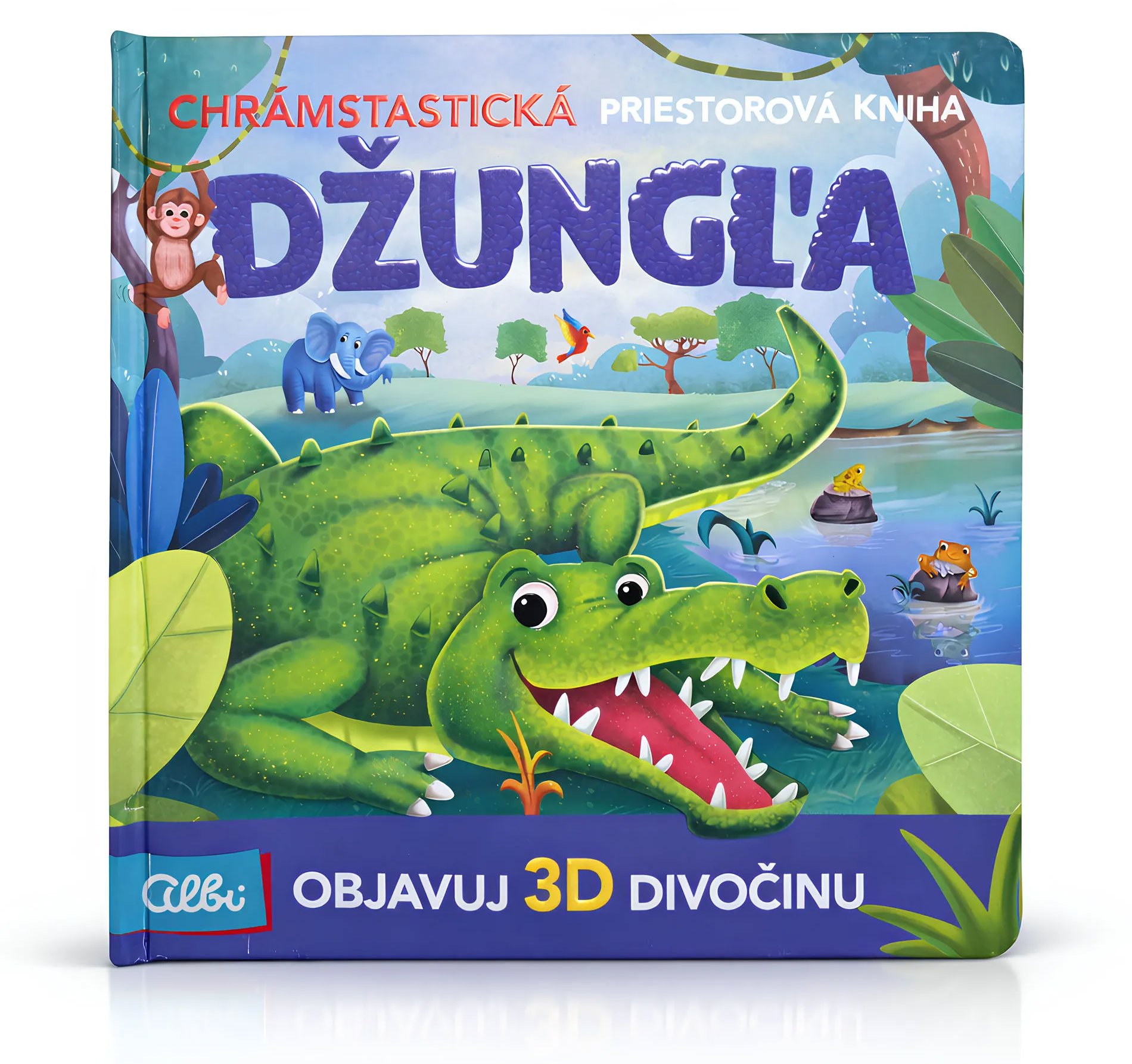 Priestorová 3D kniha - Džungľa
