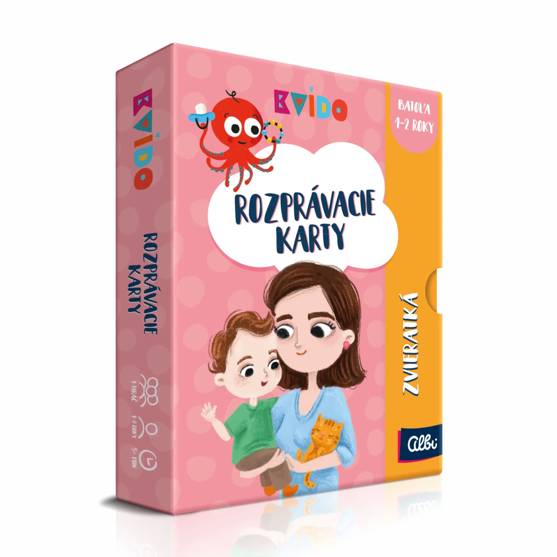 Kvído - Rozprávacie karty - U nás doma SK