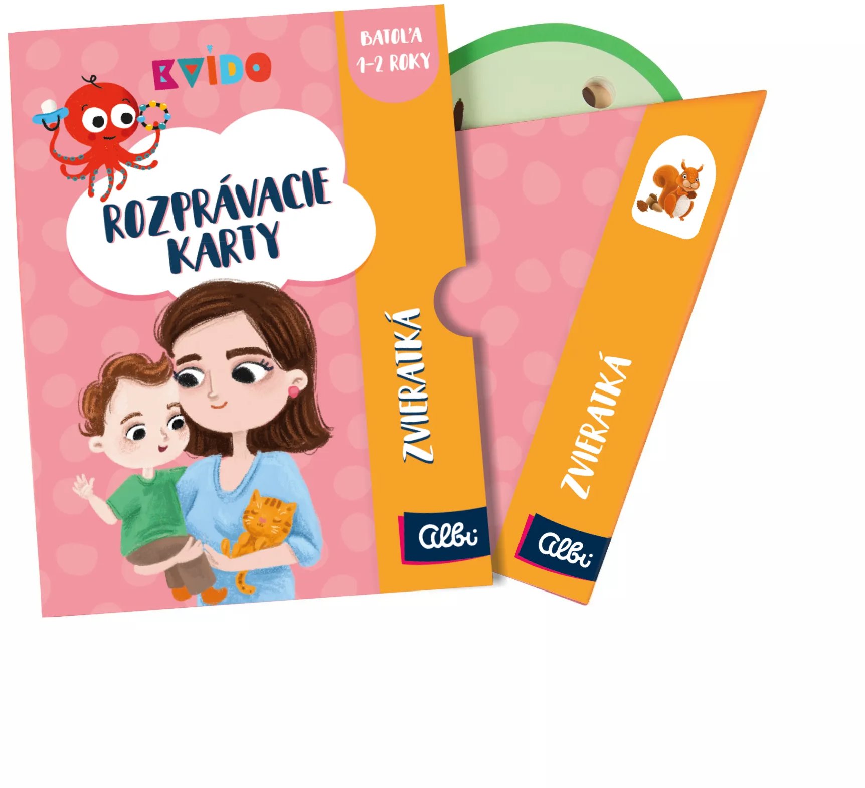 Kvído - Rozprávacie karty - Zvieratká SK