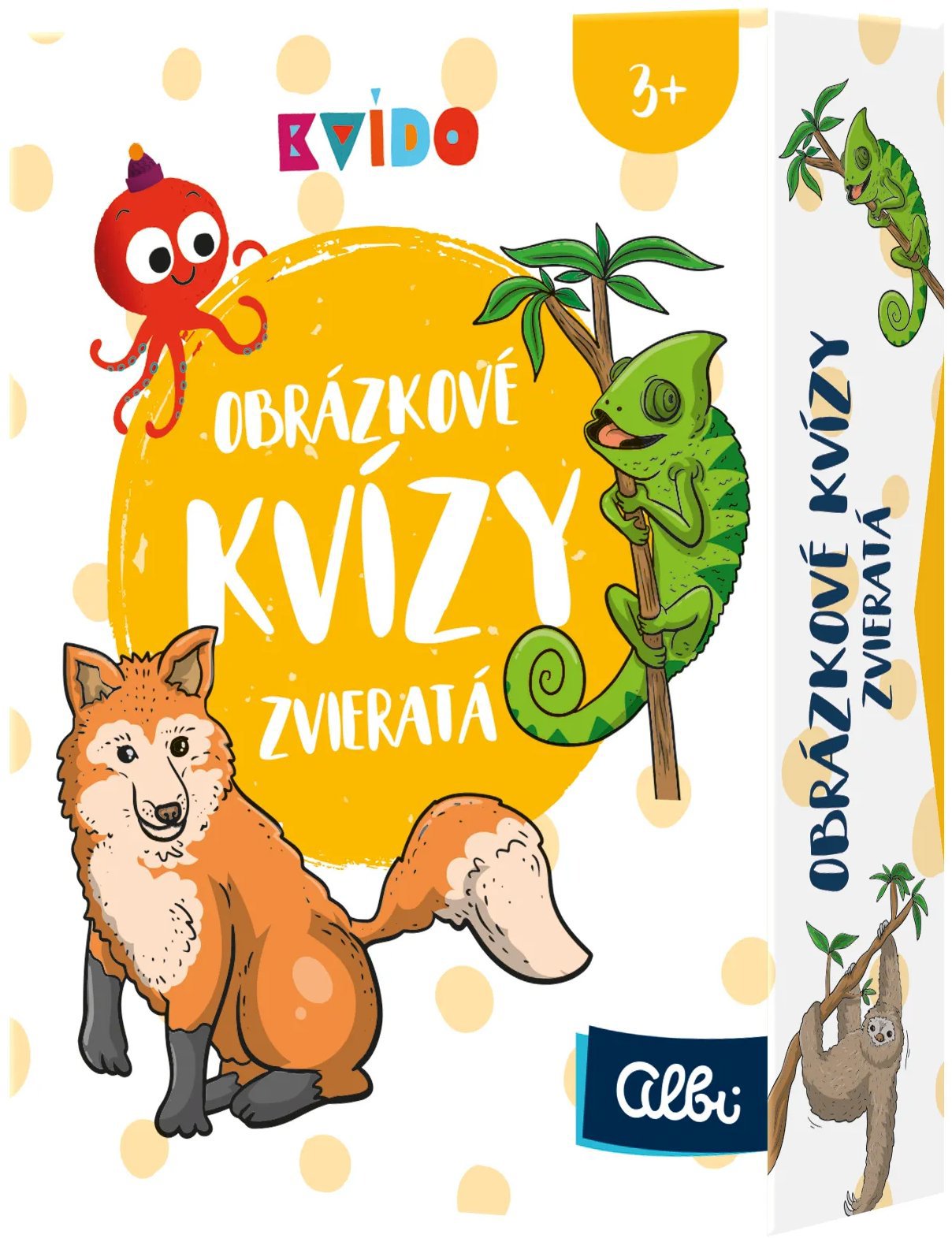 Kvído - Obrázkové kvízy - Zvieratá SK