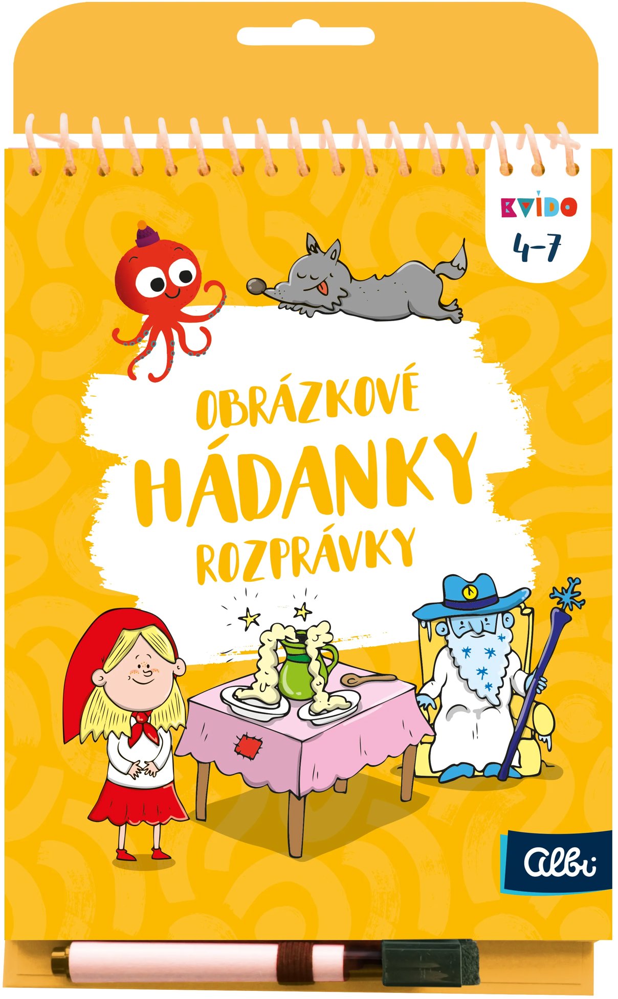 Kvído - Obrázkové hádanky 2 - Rozprávky SK