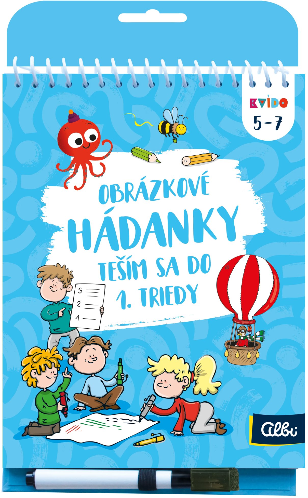 Kvído - Obrázkové hádanky 2 - Těším se do 1. třídy SK