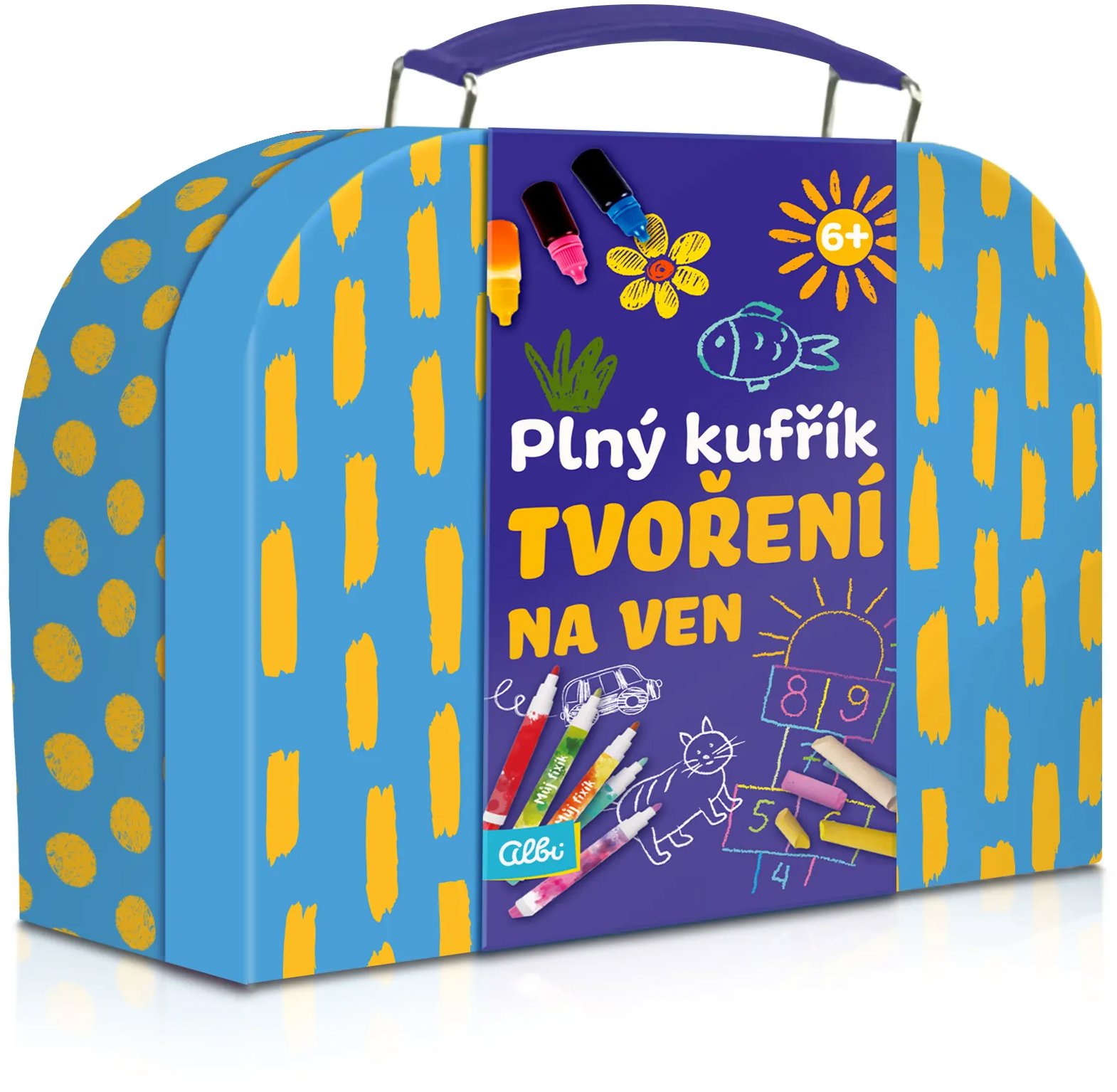 Kreativní kufřík na ven