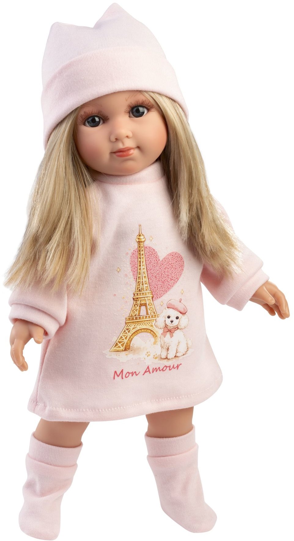 Llorens 53562 Elena - realistická s měkkým látkovým tělem - 35 cm