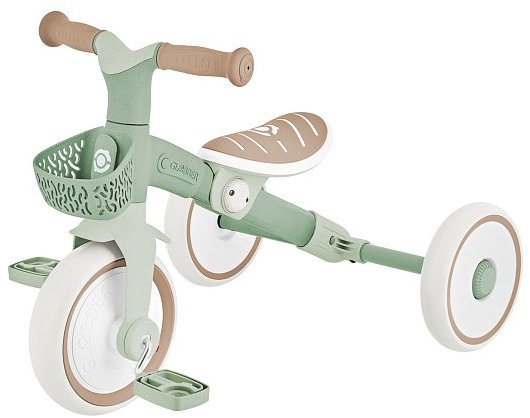 Globber Learning Trike 2v1 Plus Ecologic pistachio