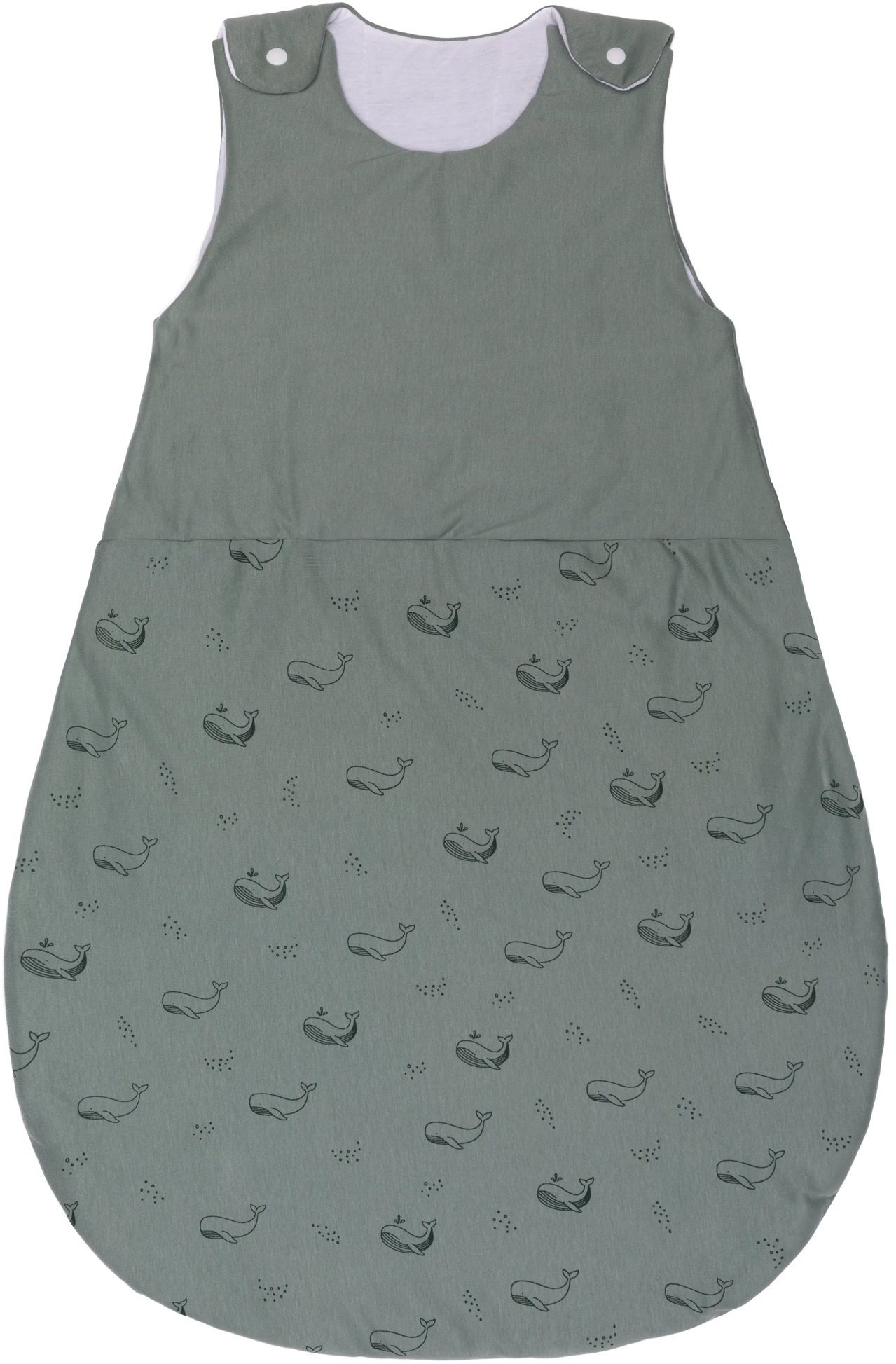 Fillikid Celoroční pytel na spaní whale green 60 cm
