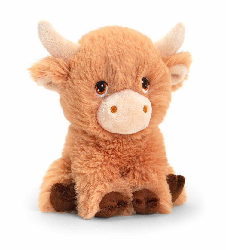 Keel Toys Keeleco Kráva vysokohorská ekoplyšová