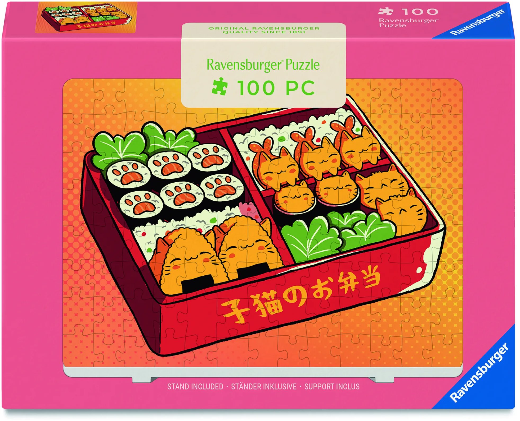 Ravensburger 120020417 Puzzle se stojánkem: Kawaii sushi