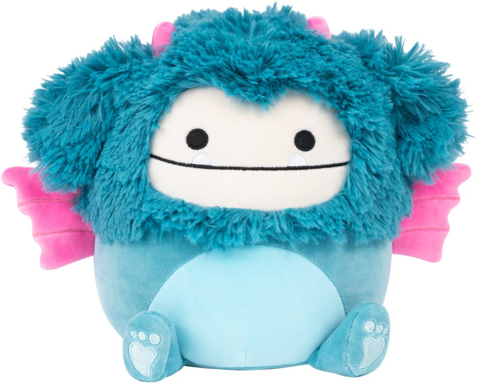 Squishmallows Tyrkysový Bigfoot s křídly