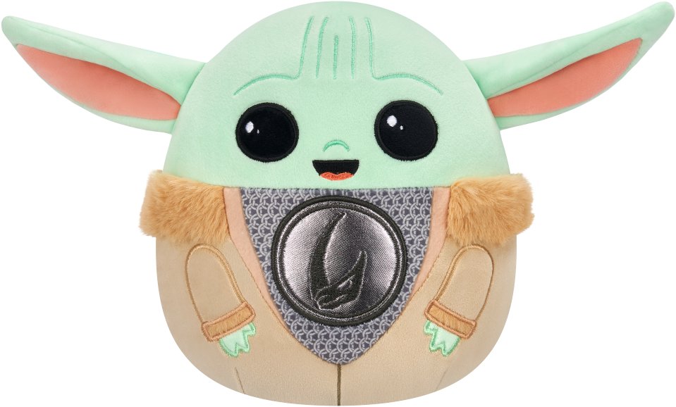 Squishmallows Star Wars Grogu v beskar brnění