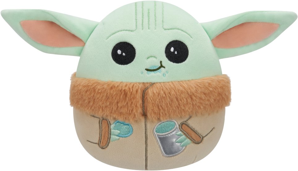 Squishmallows Star Wars Grogu se sušenkami