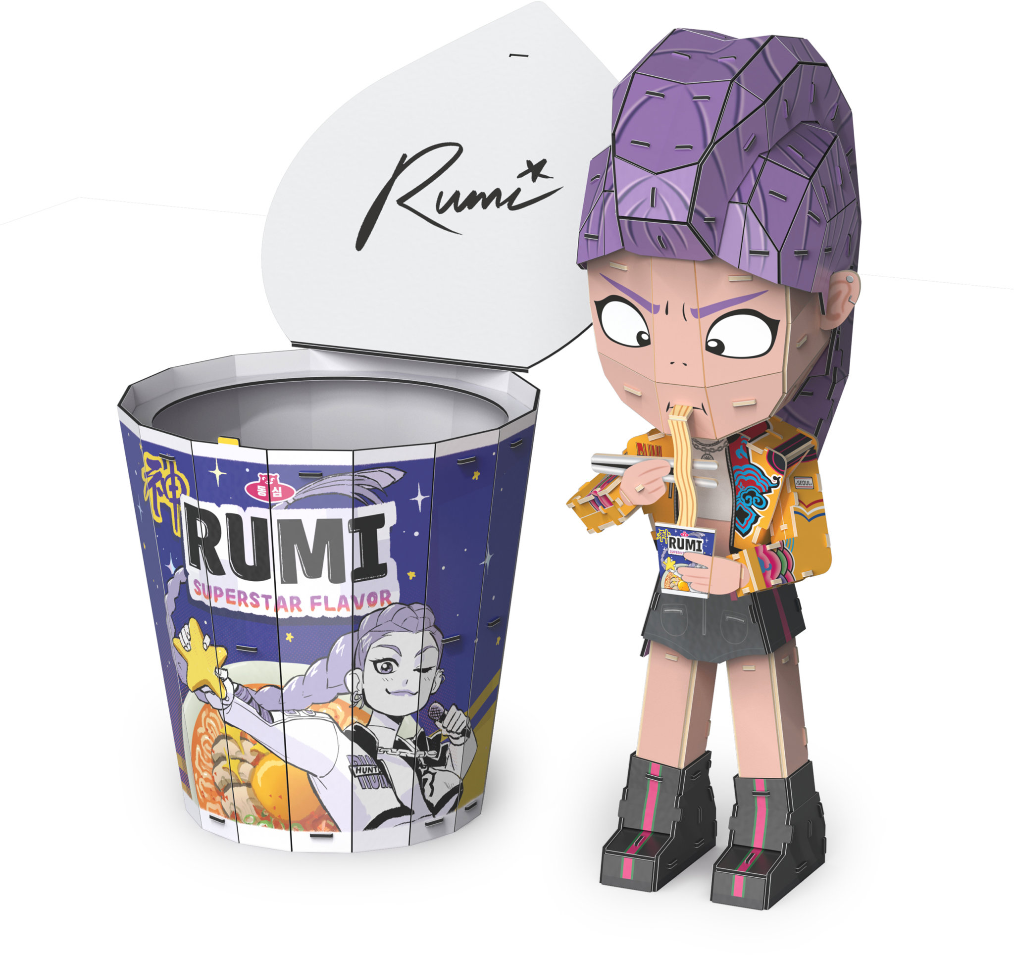 FDP K-Pop Ramen kelímek