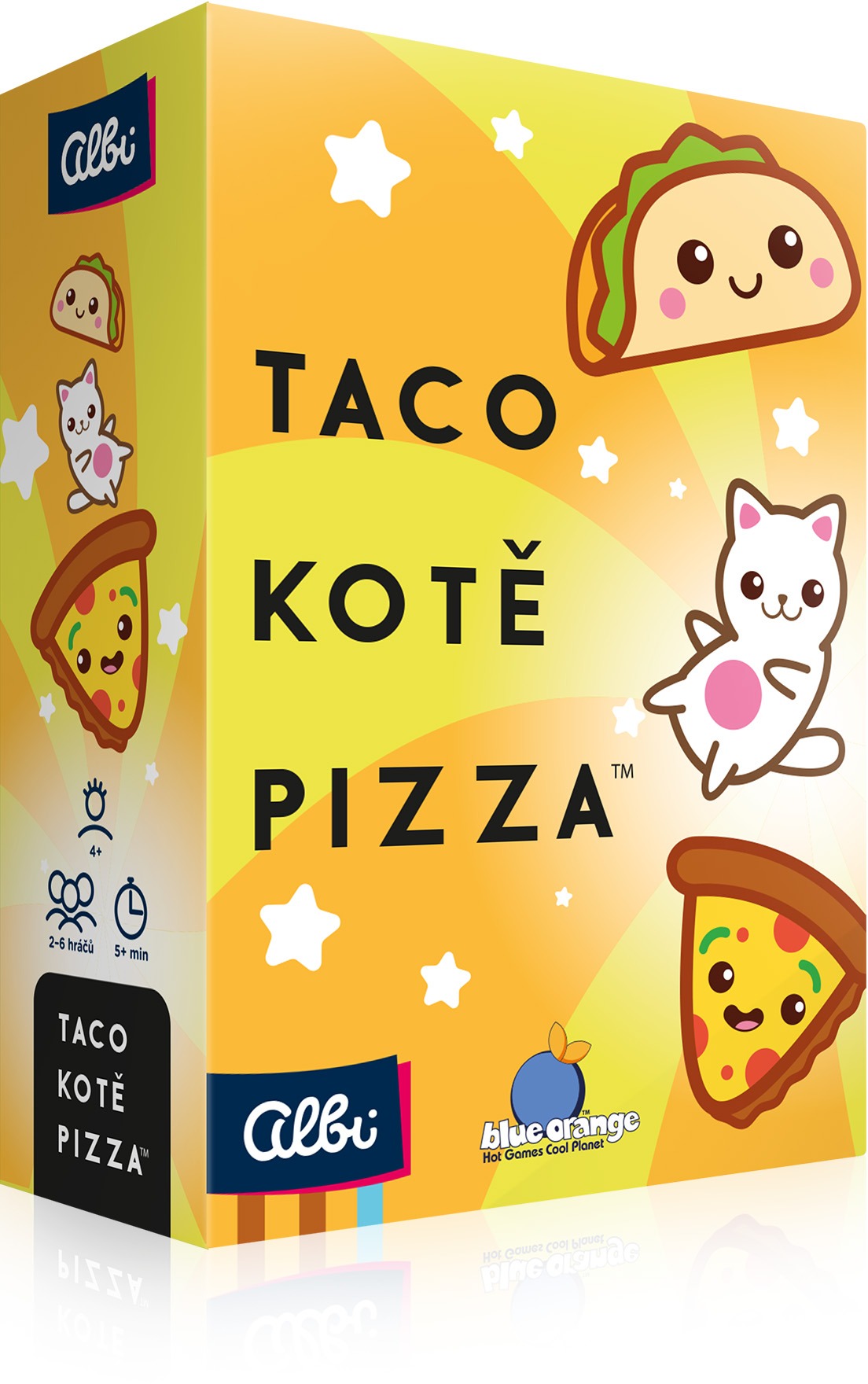 Taco, kotě, pizza